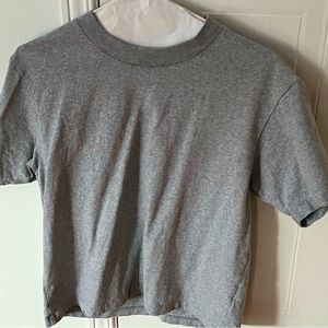 Aritzia grey t shirt